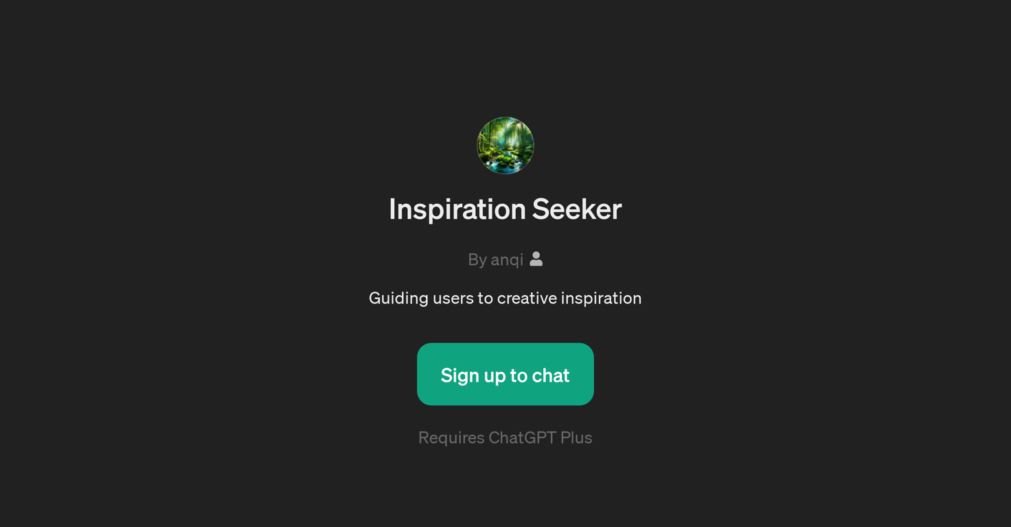 Inspiration Seeker website