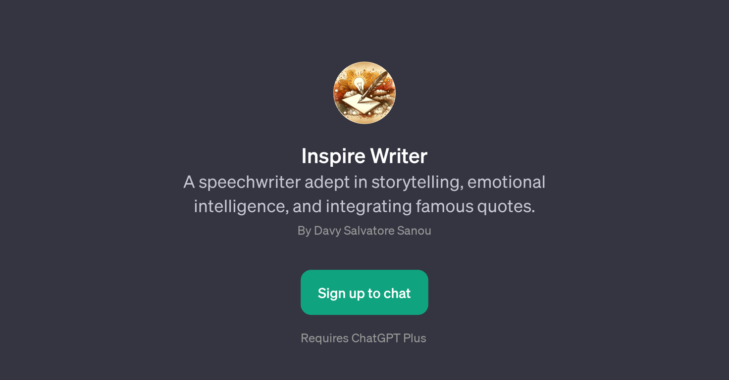Inspire Writer website