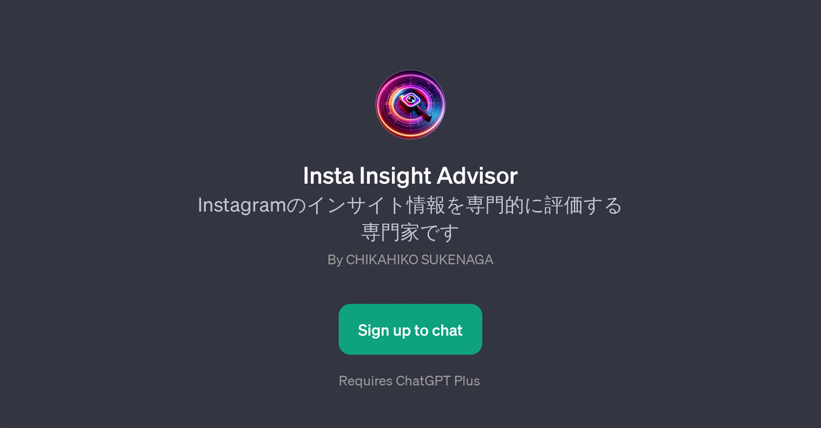 Insta Insight Advisor website