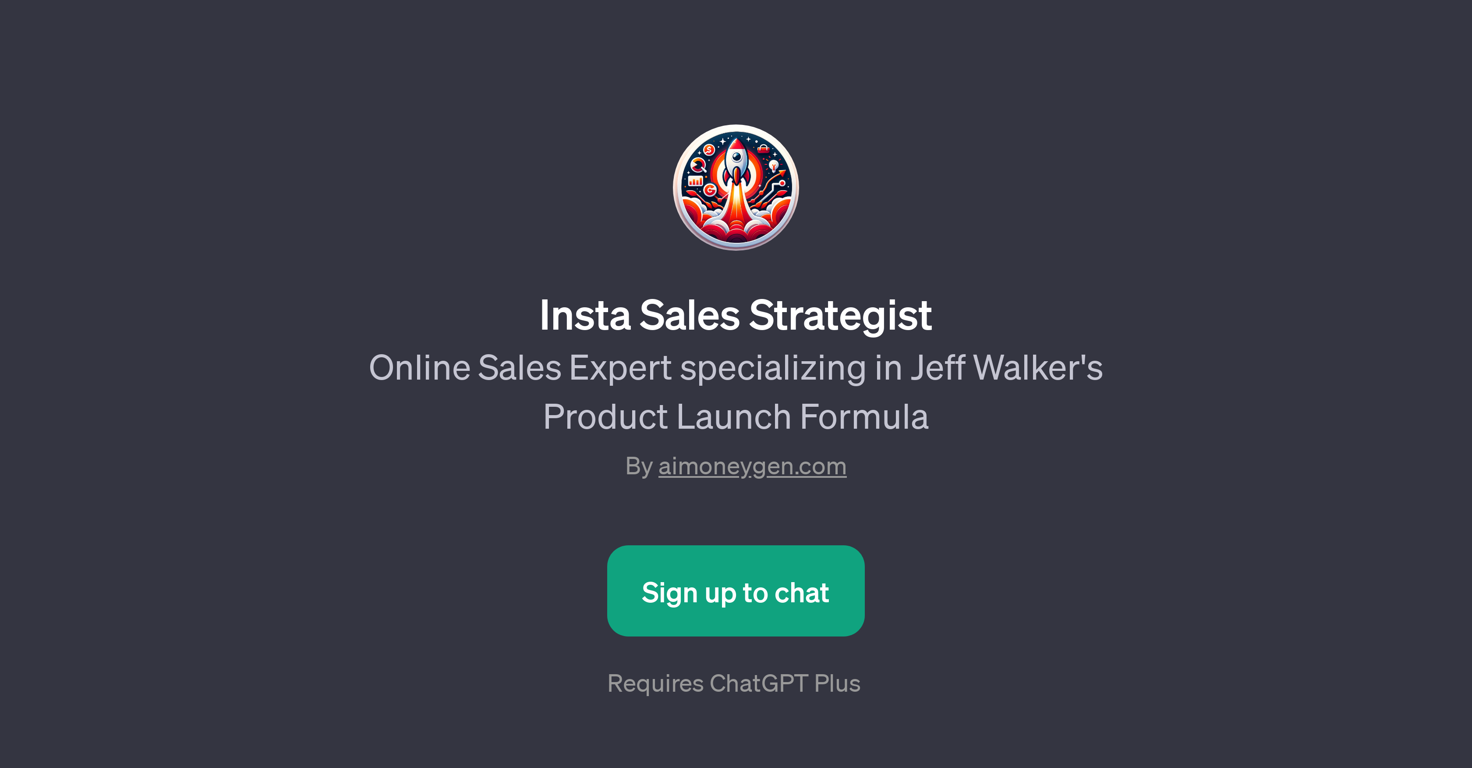 Insta Sales Strategist website