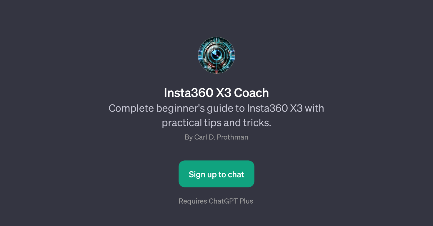 Insta360 X3 Coach website