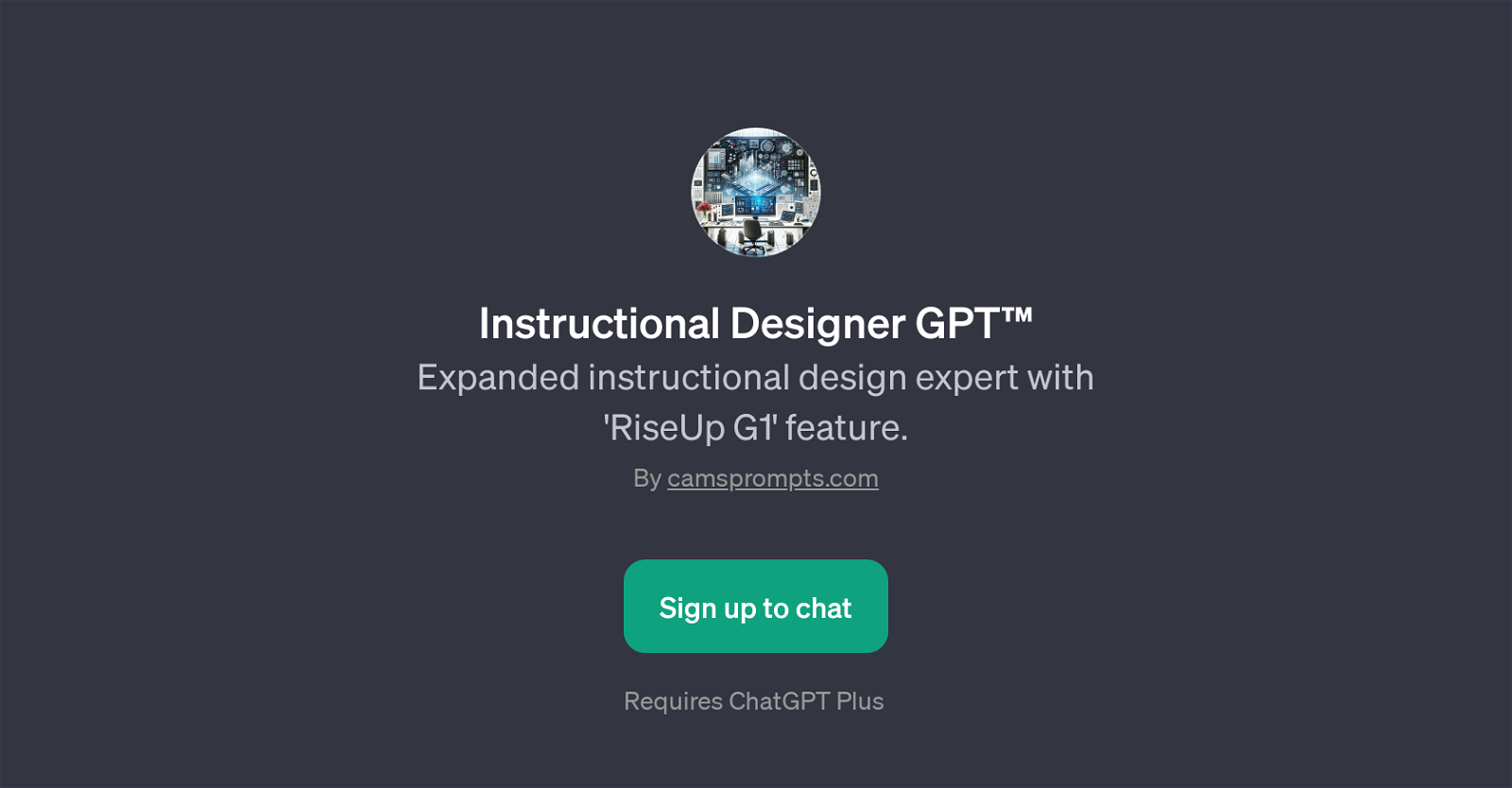 Instructional Designer GPT website