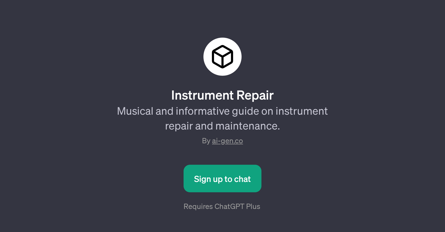 Instrument Repair website