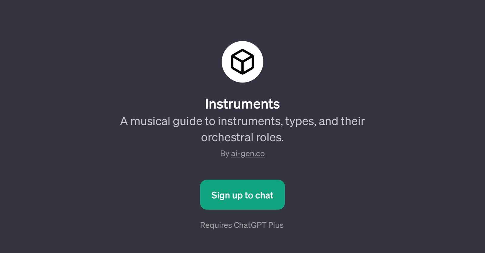 Instruments website