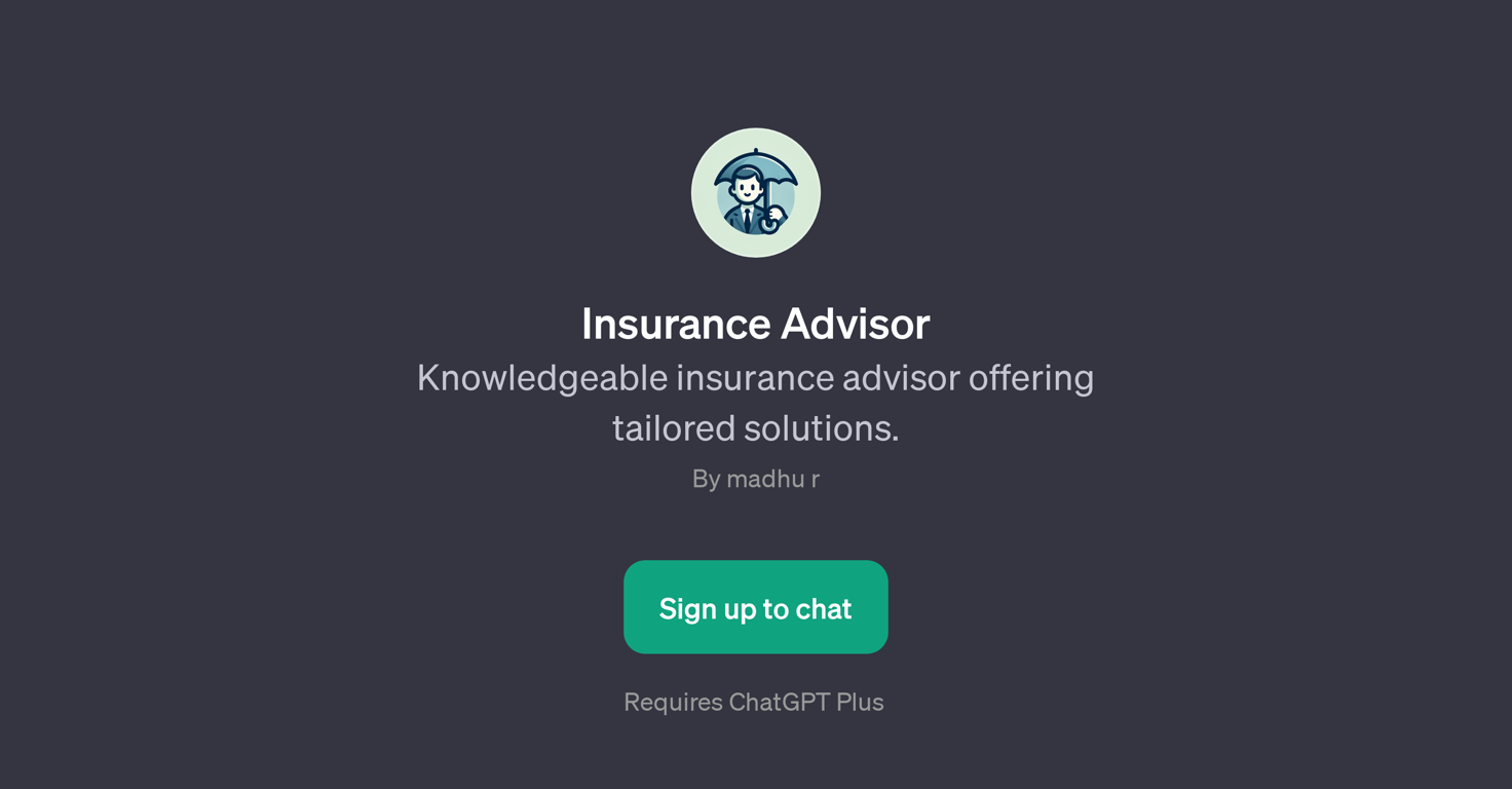 Insurance Advisor website