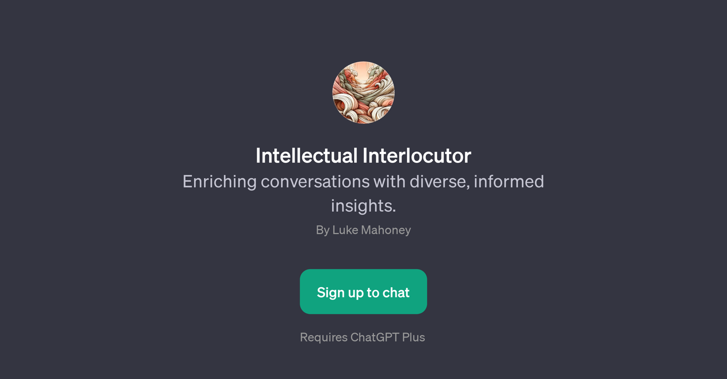 Intellectual Interlocutor website