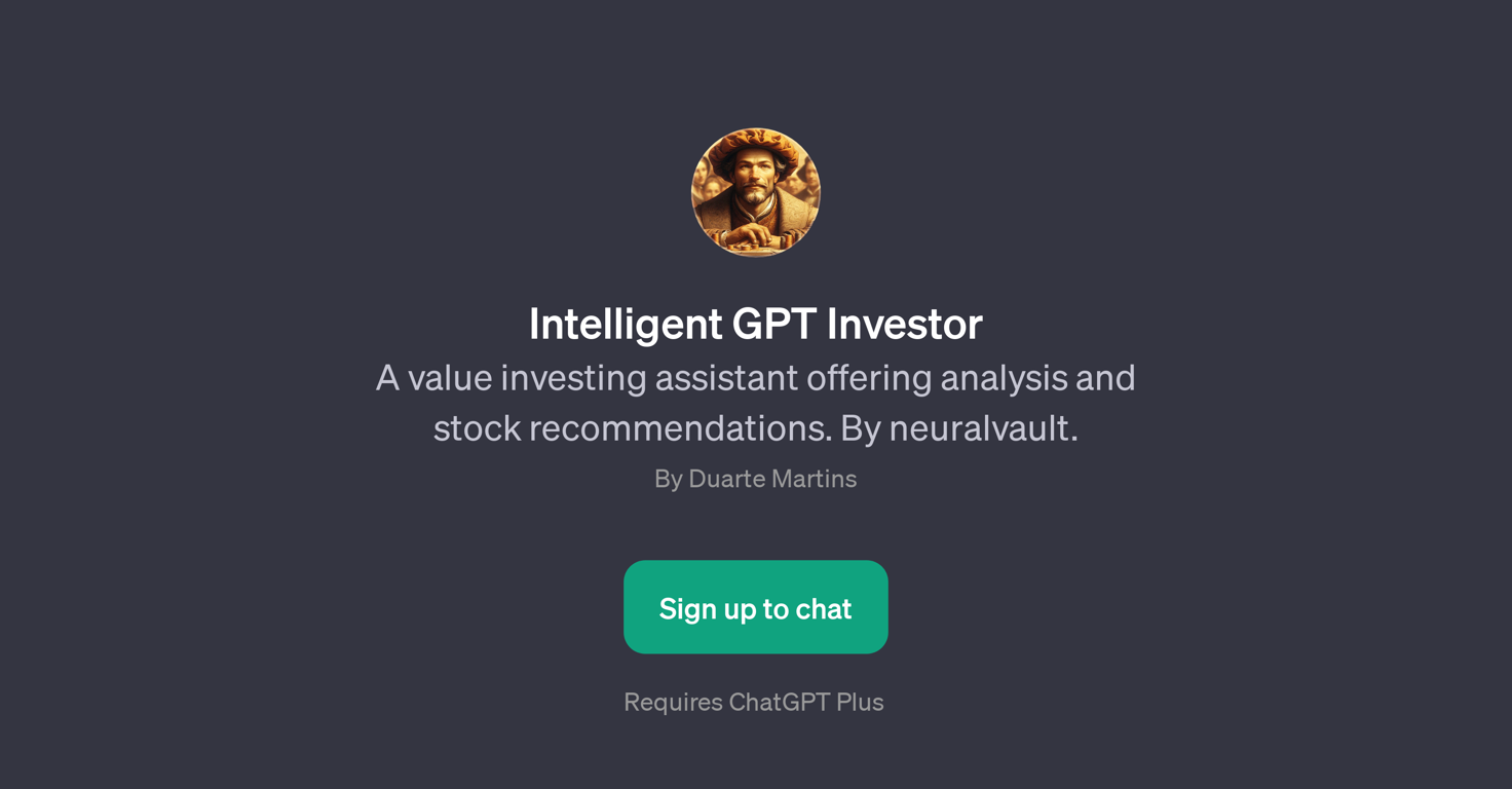 Intelligent GPT Investor website