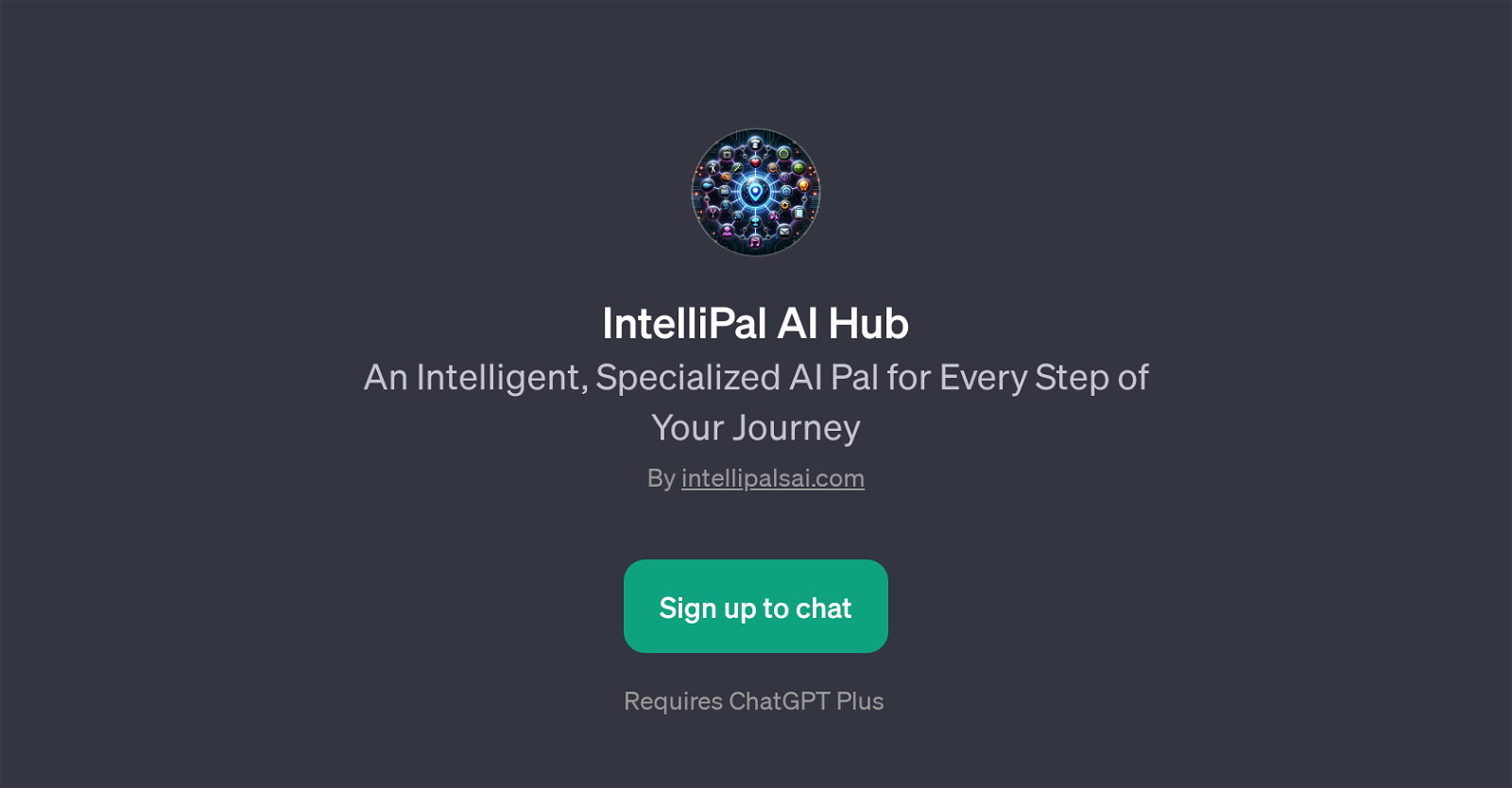 IntelliPal AI Hub website