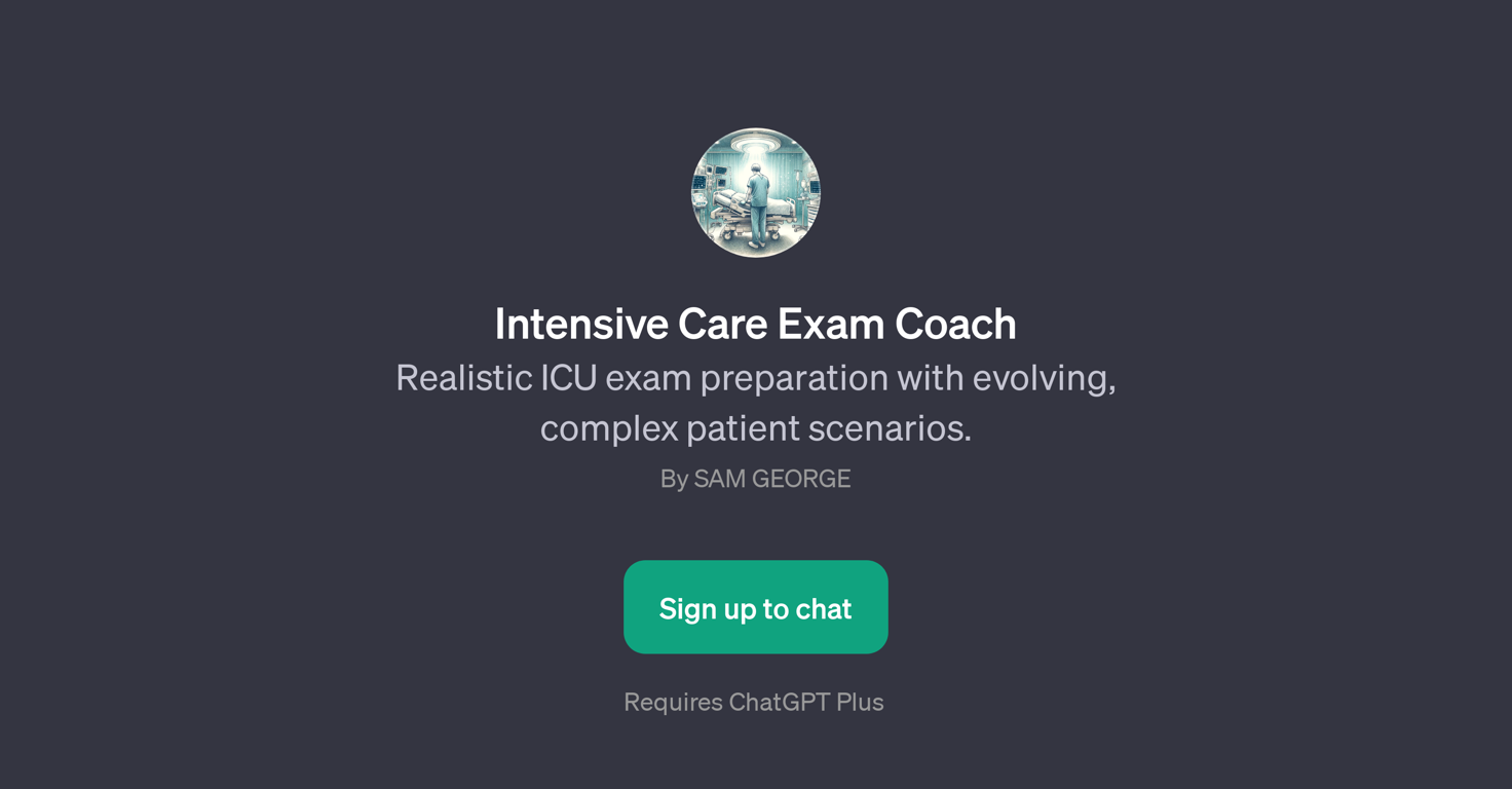 Intensive Care Exam Coach website