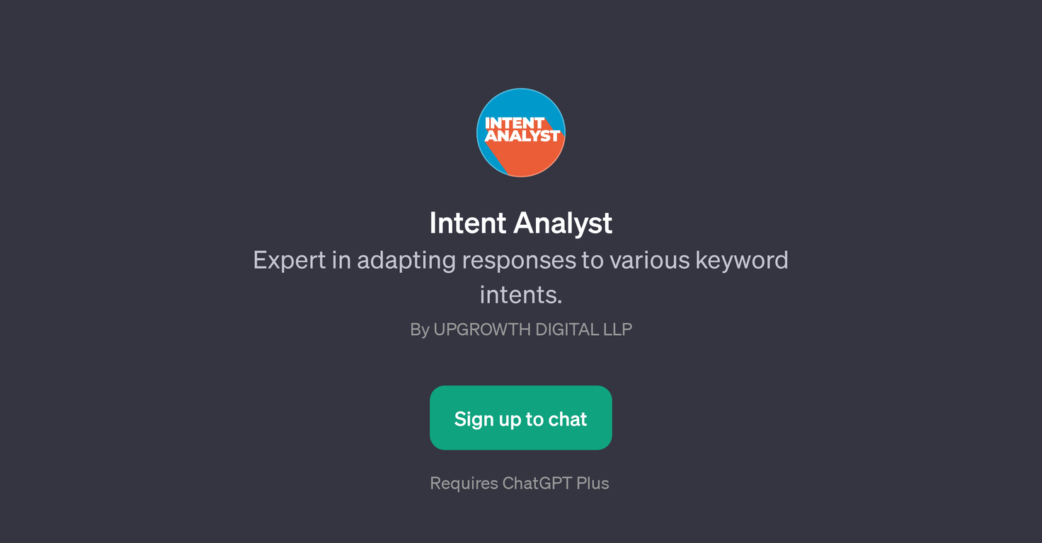 Intent Analyst website