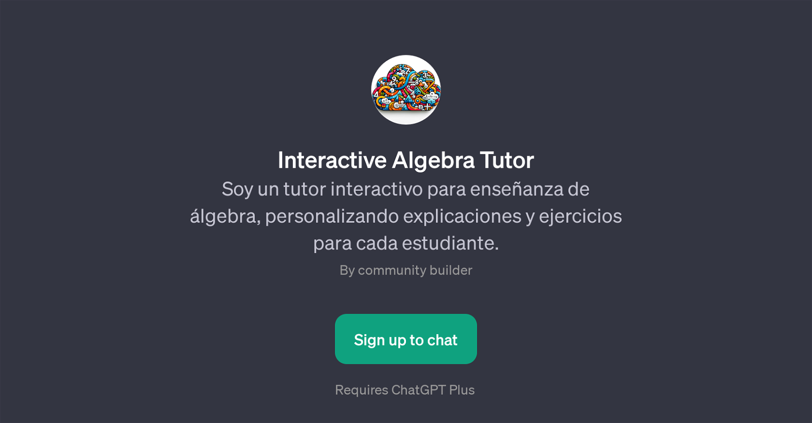 Interactive Algebra Tutor website