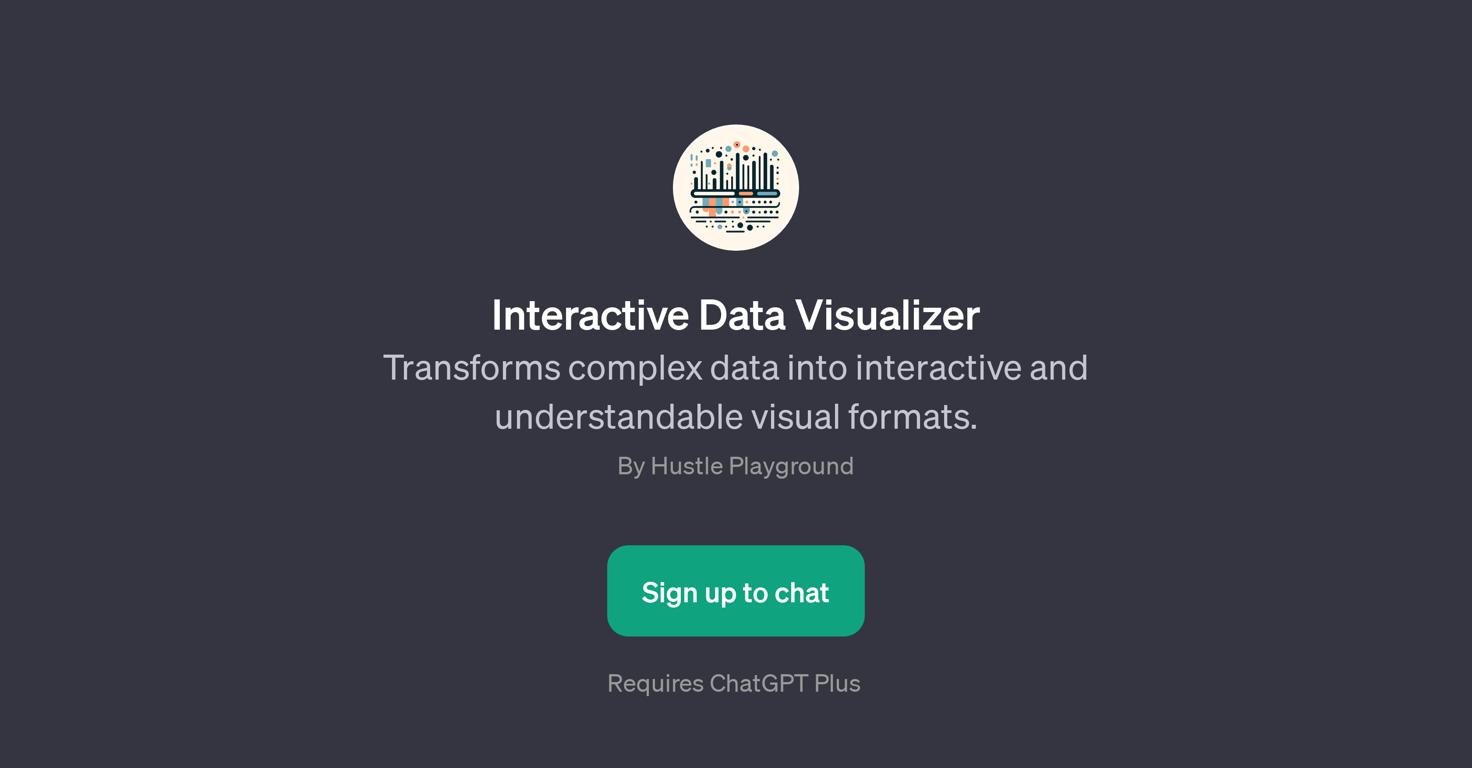 Interactive Data Visualizer website