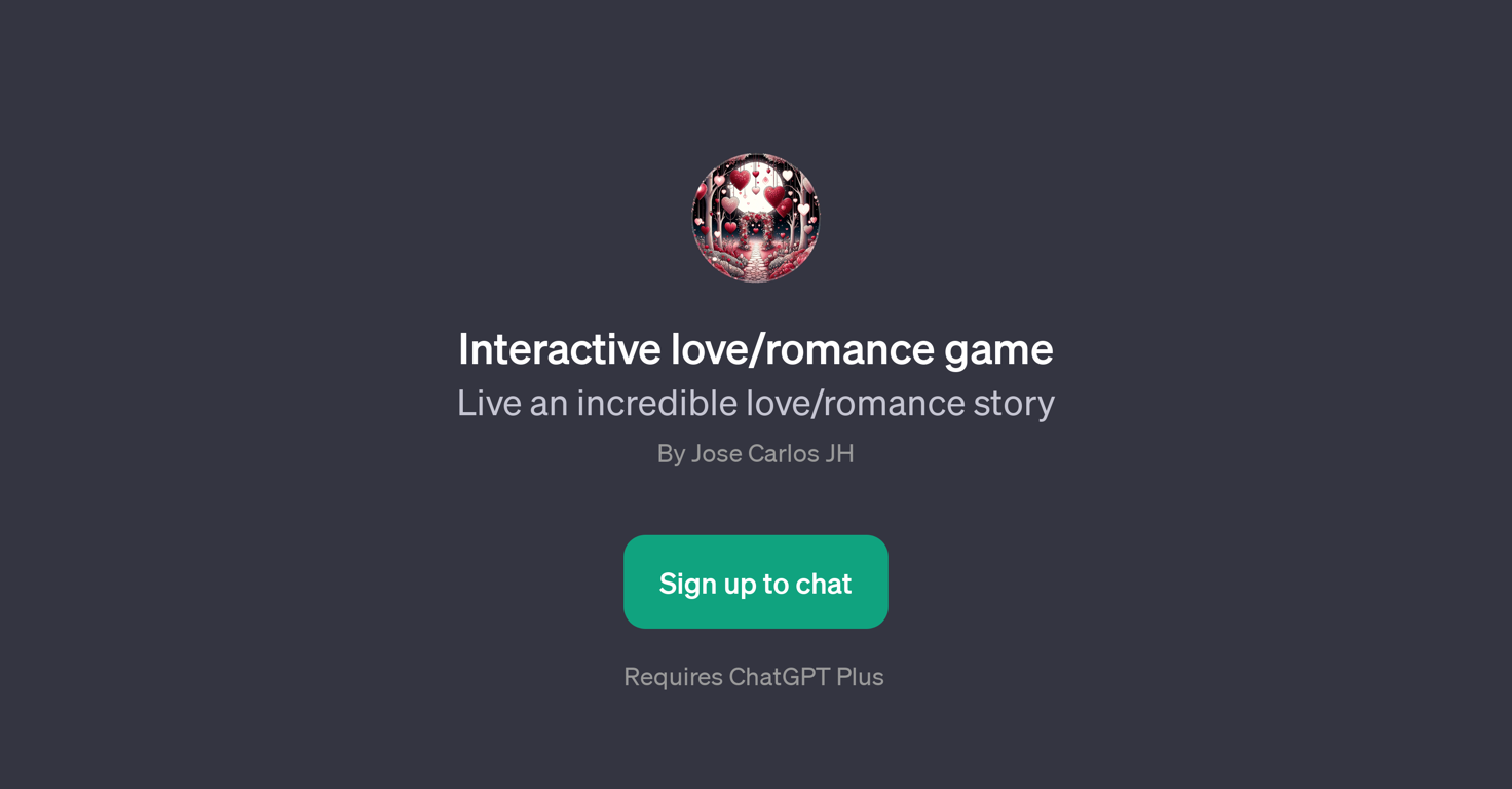 Interactive Love/Romance Game website