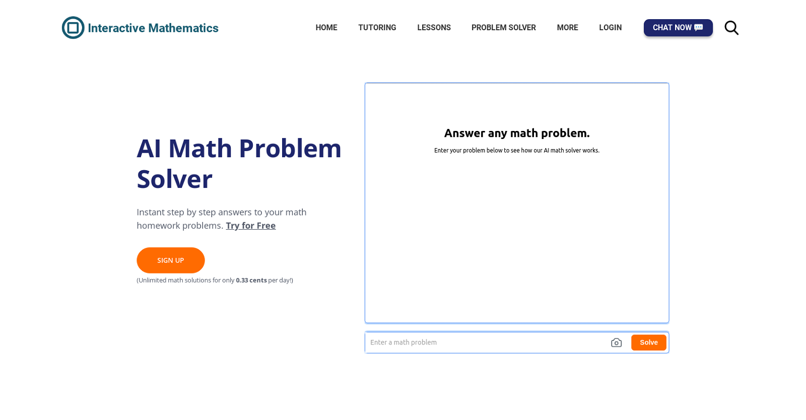 mathematics problem solving ai