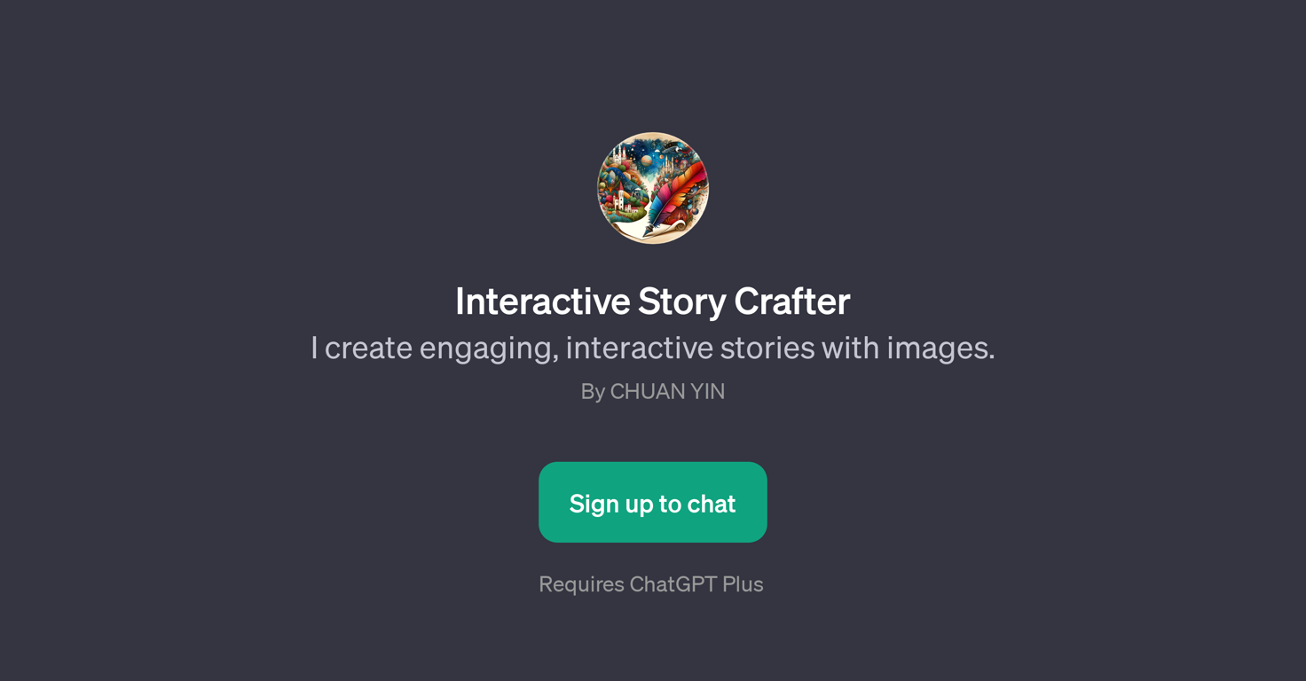 Interactive Story Crafter website