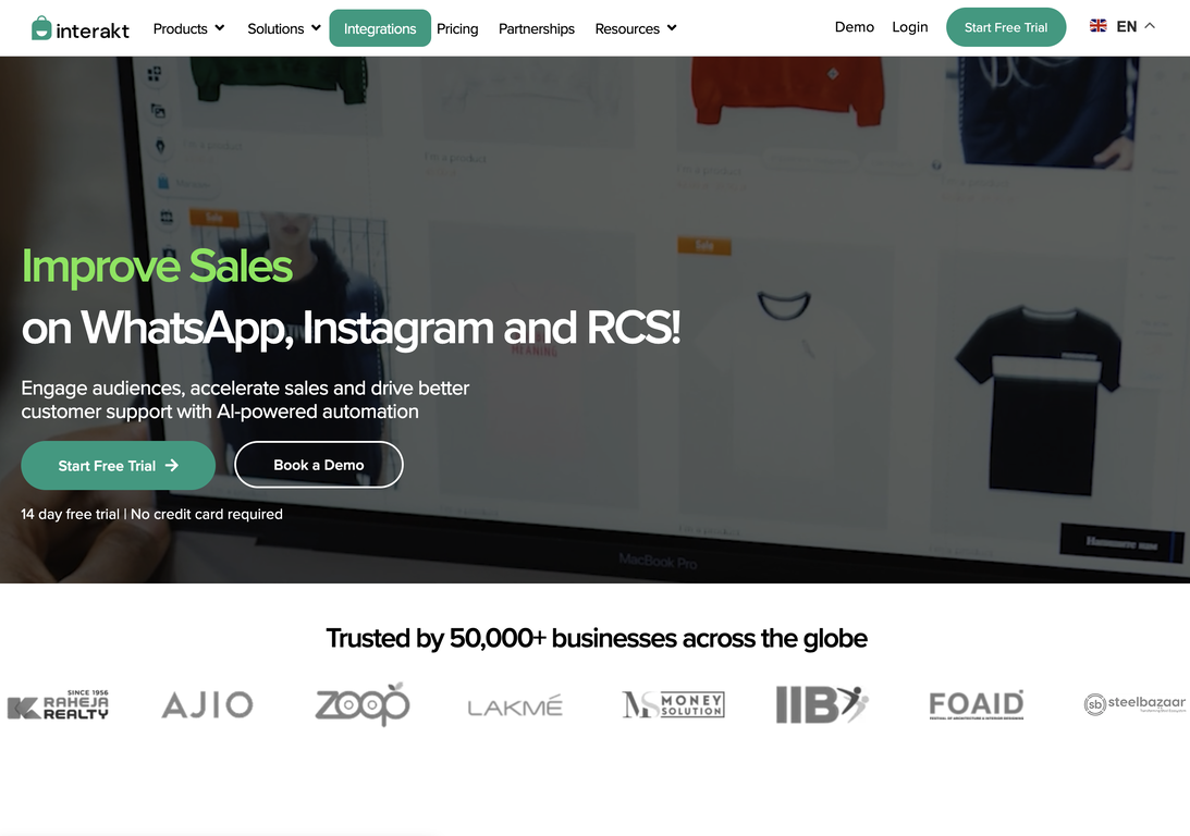 Interakt website