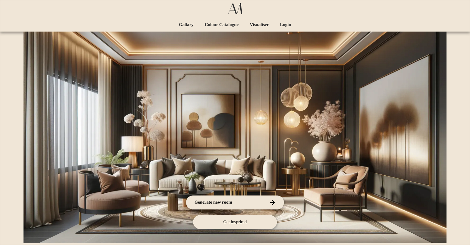 Interior Amore website