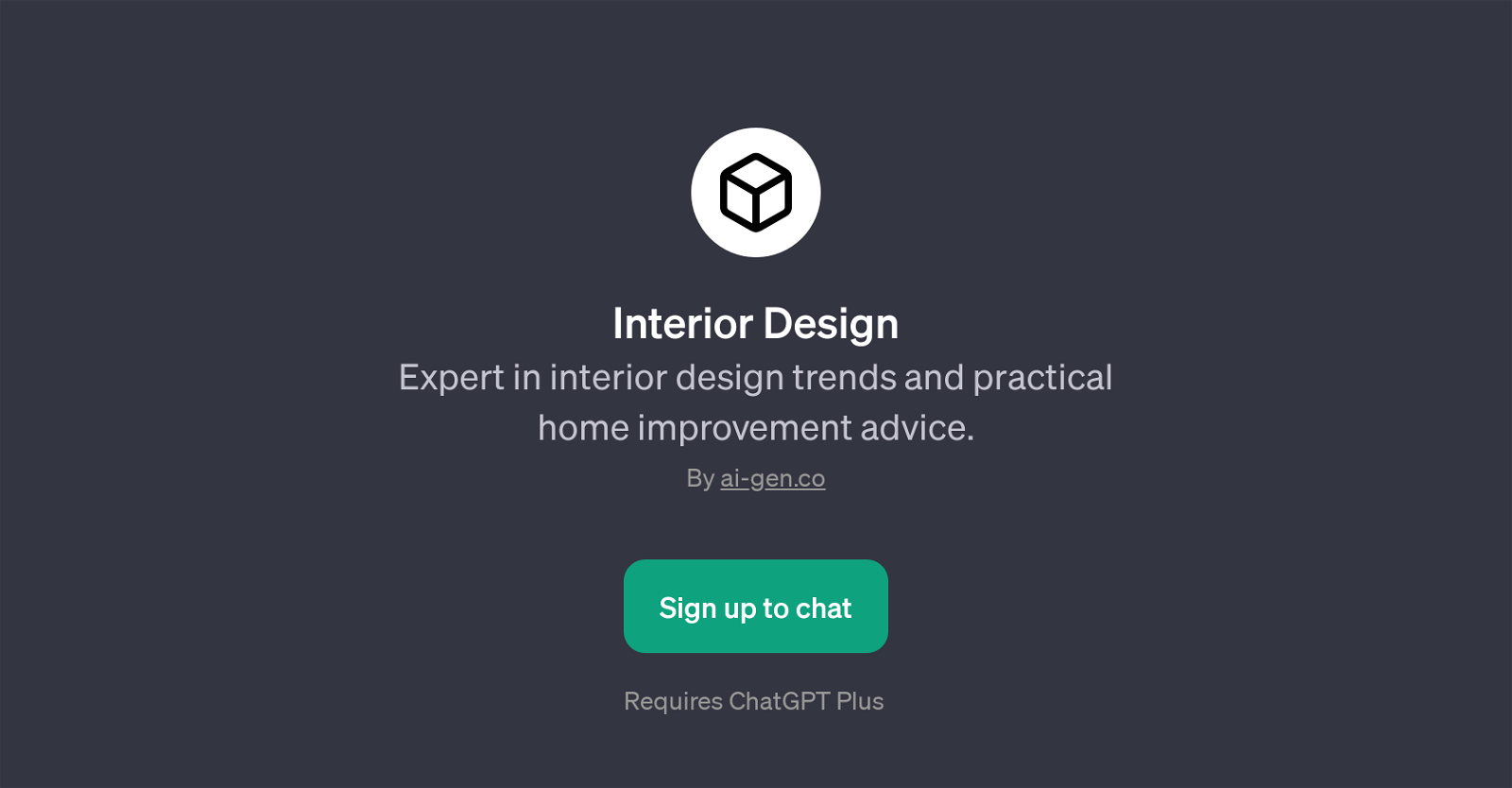 Interior Design website