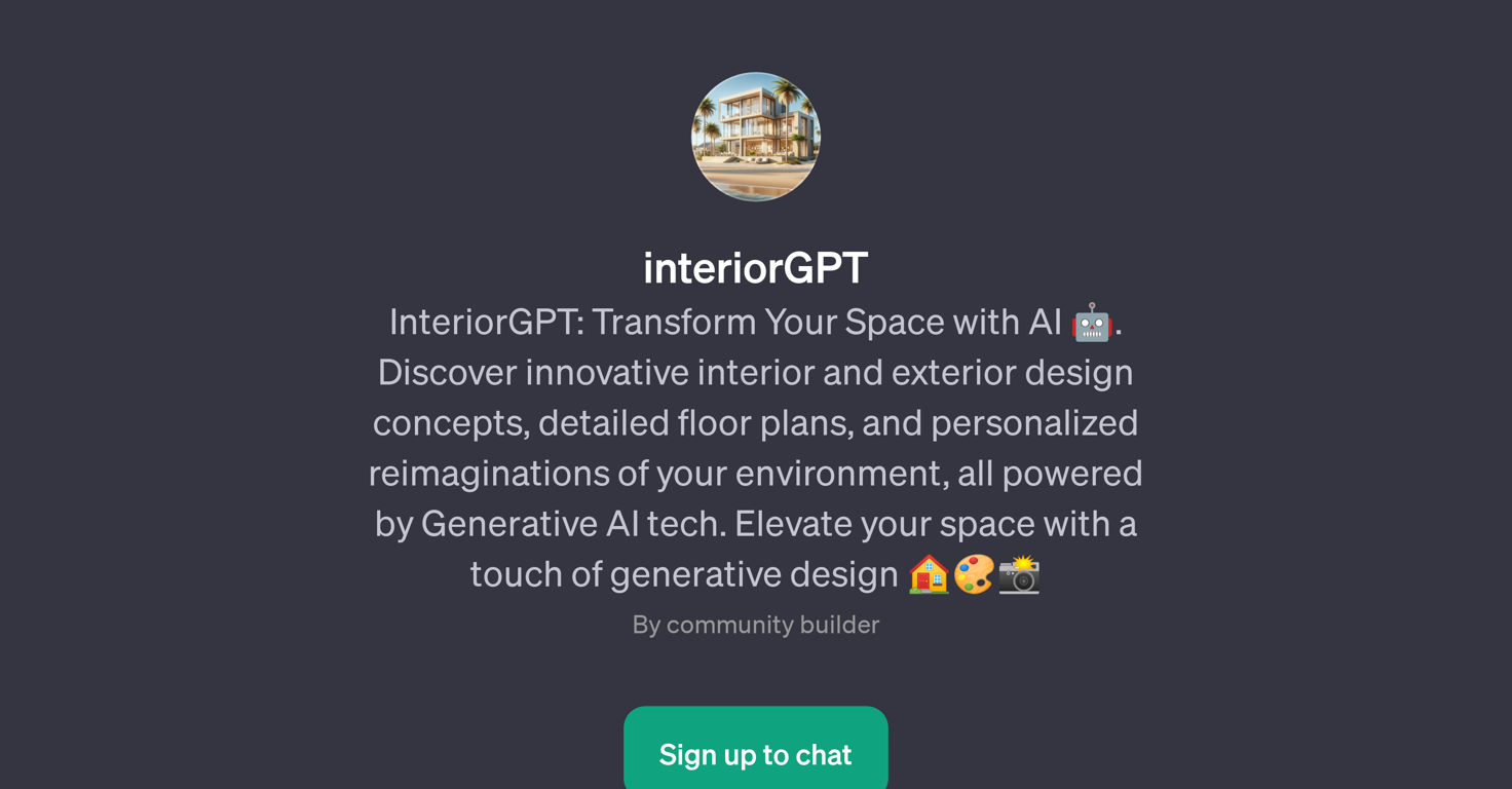 interiorGPT website