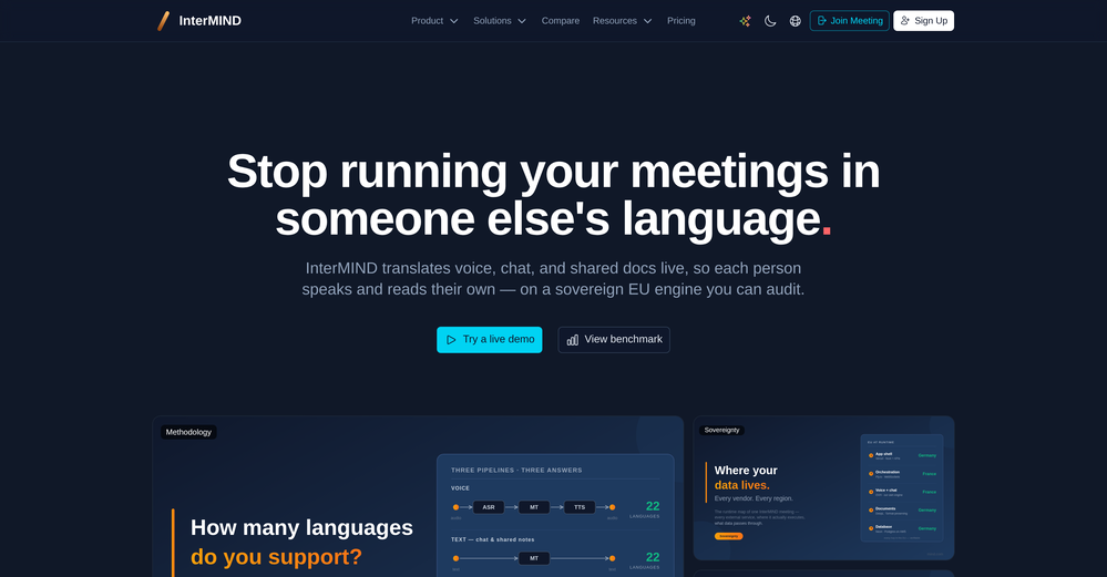 InterMIND website