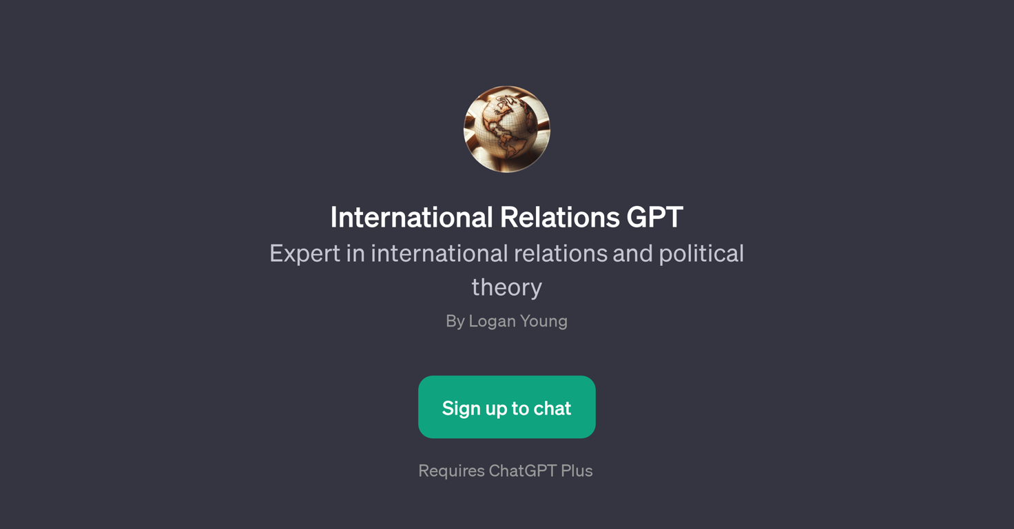 International Relations GPT website
