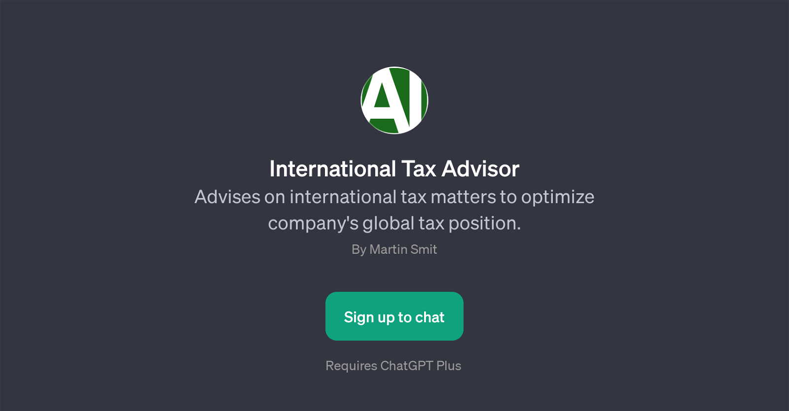 International Tax Advisor website