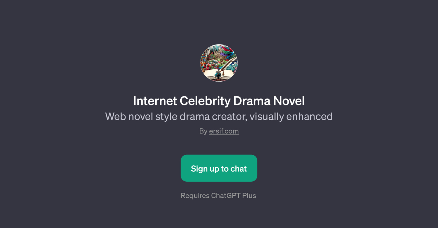 Internet Celebrity Drama Novel website