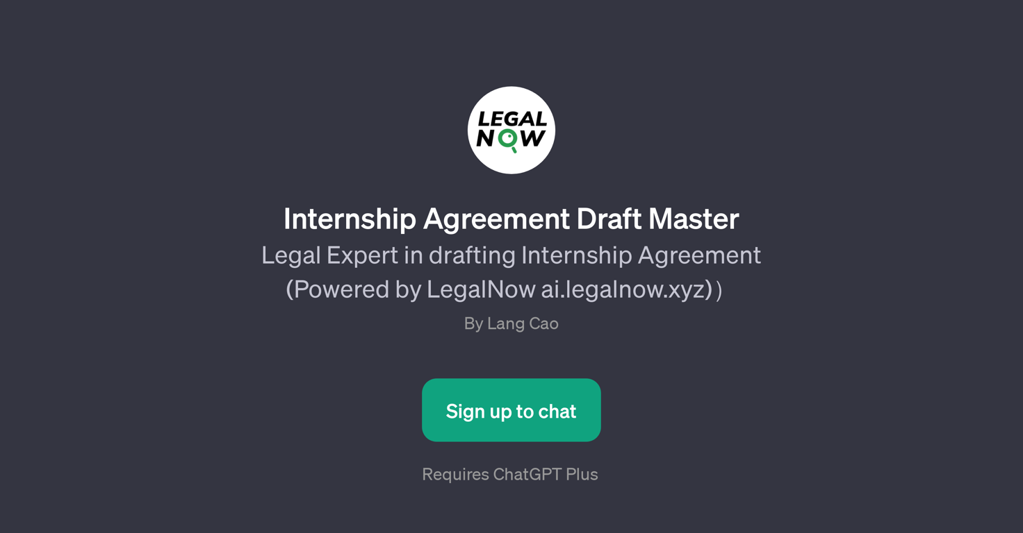 Internship Agreement Draft Master website