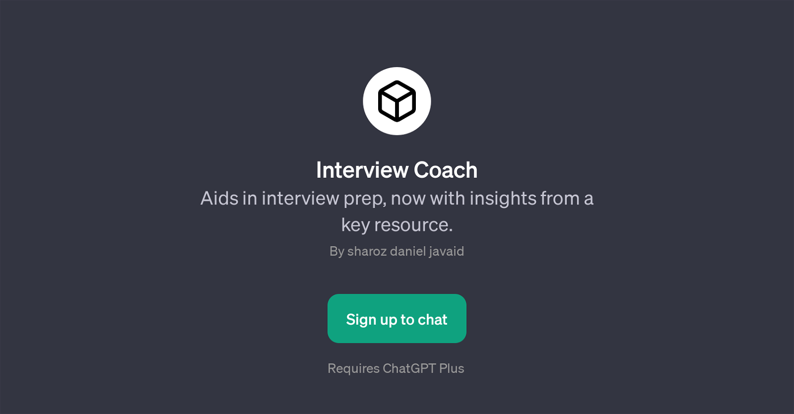 Interview Coach website