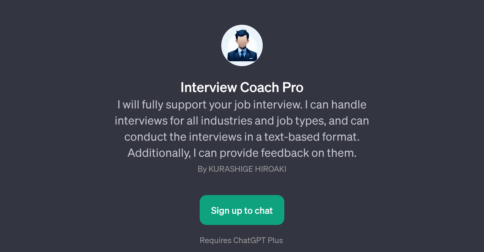 Interview Coach Pro website