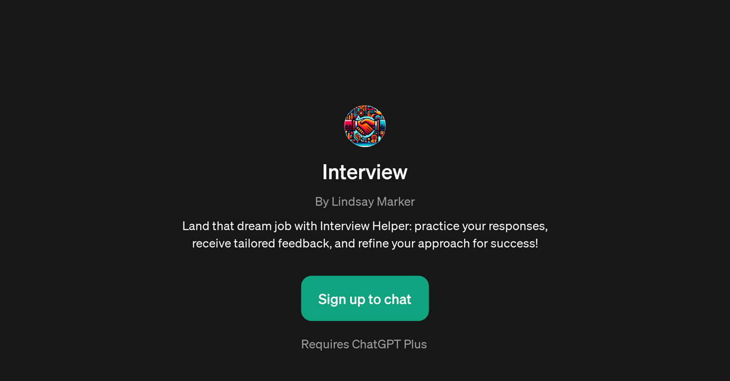 Interview Helper website