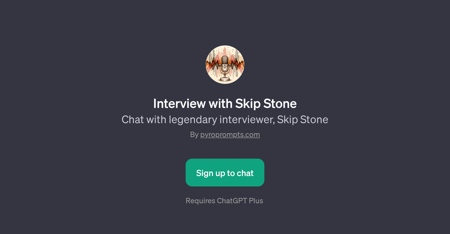 Interview with Skip Stone website