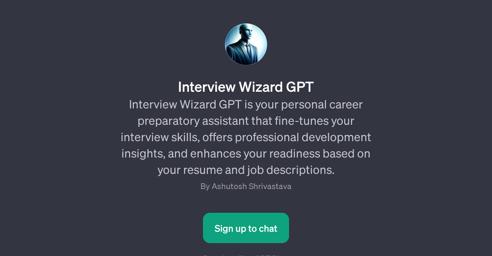 Interview Wizard GPT website