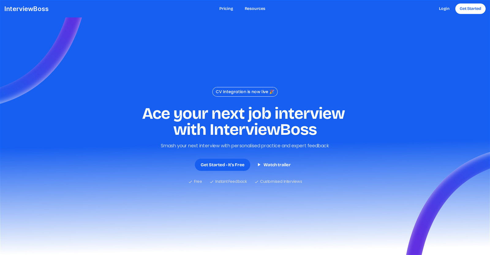InterviewBoss website