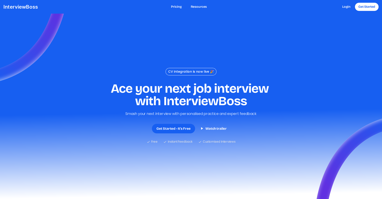 InterviewBoss website