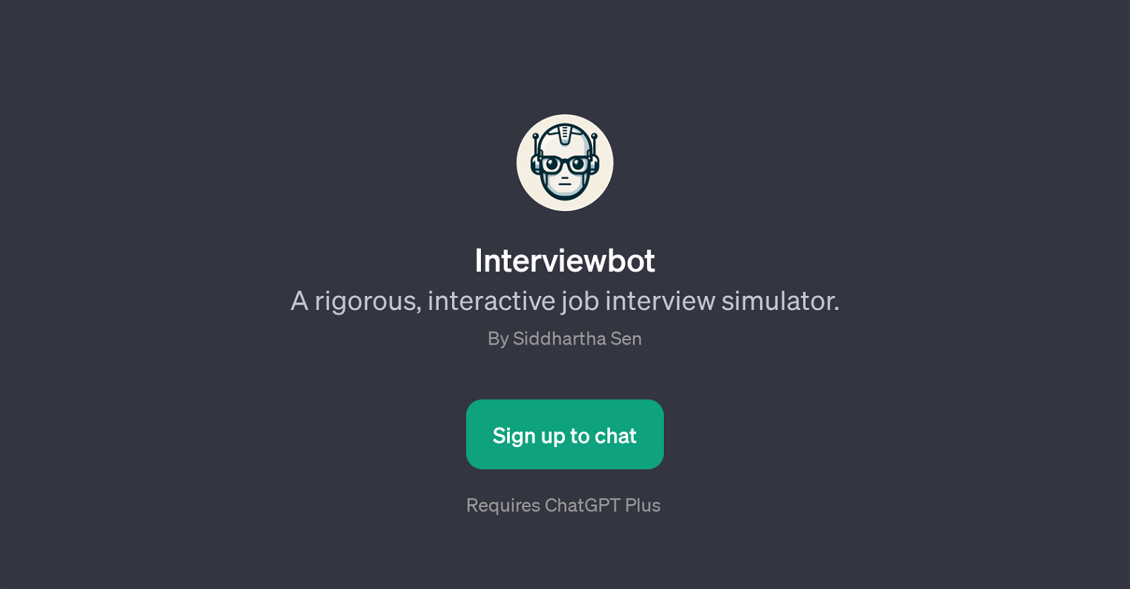 Interviewbot website