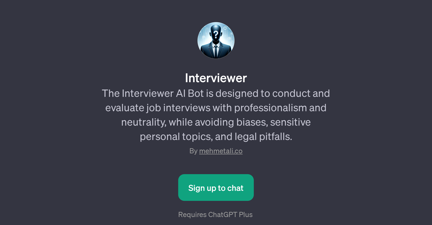 Interviewer website