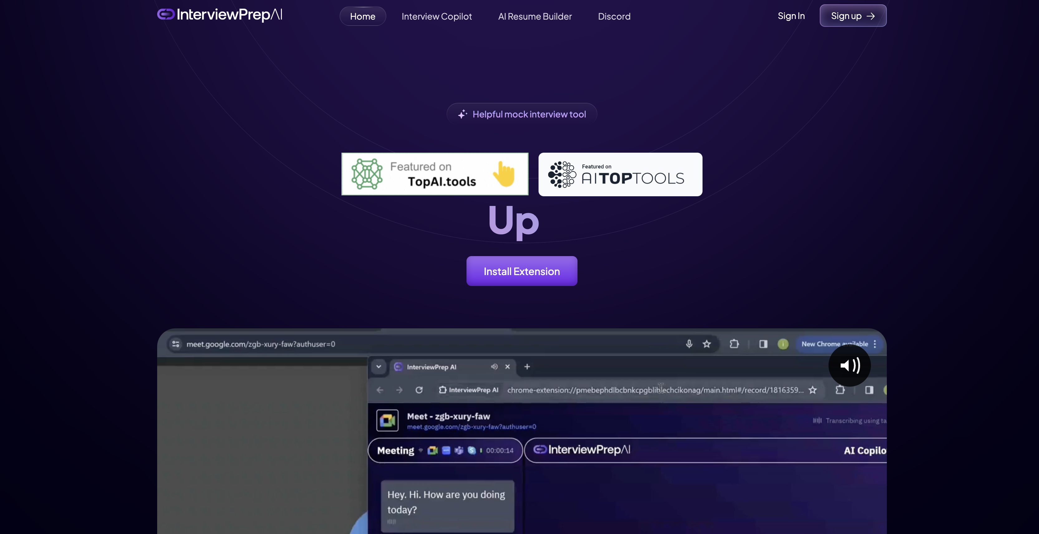 InterviewPrep.com screenshot