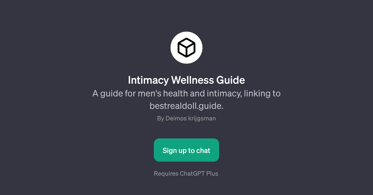 Intimacy Wellness Guide website