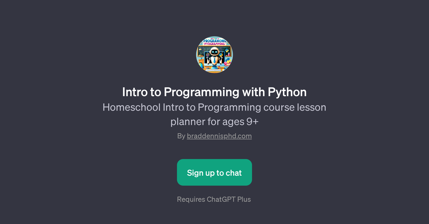 Intro to Programming with Python website
