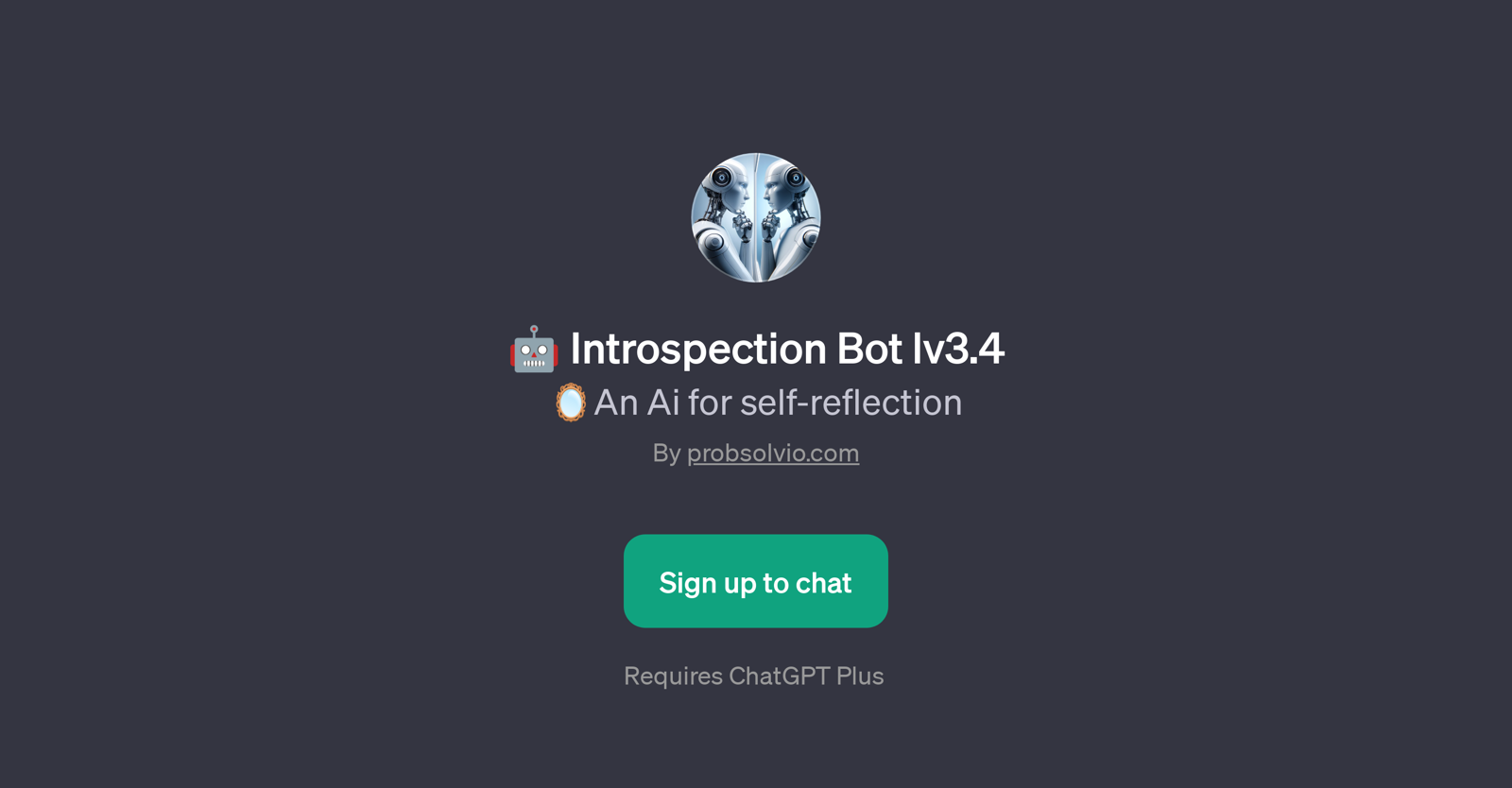 Introspection Bot lv3.4 website