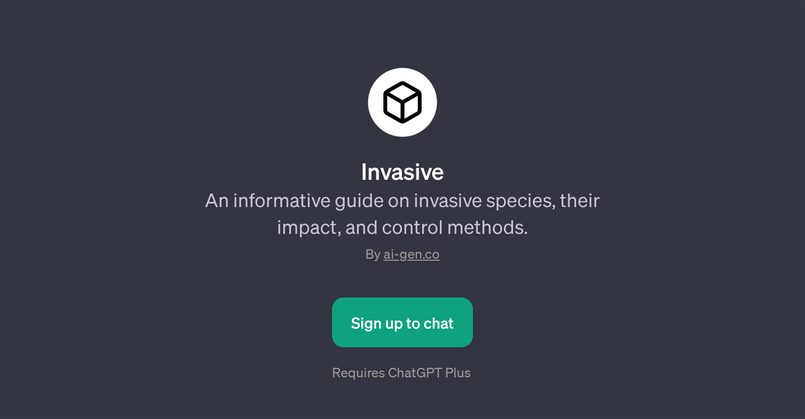 Invasive website