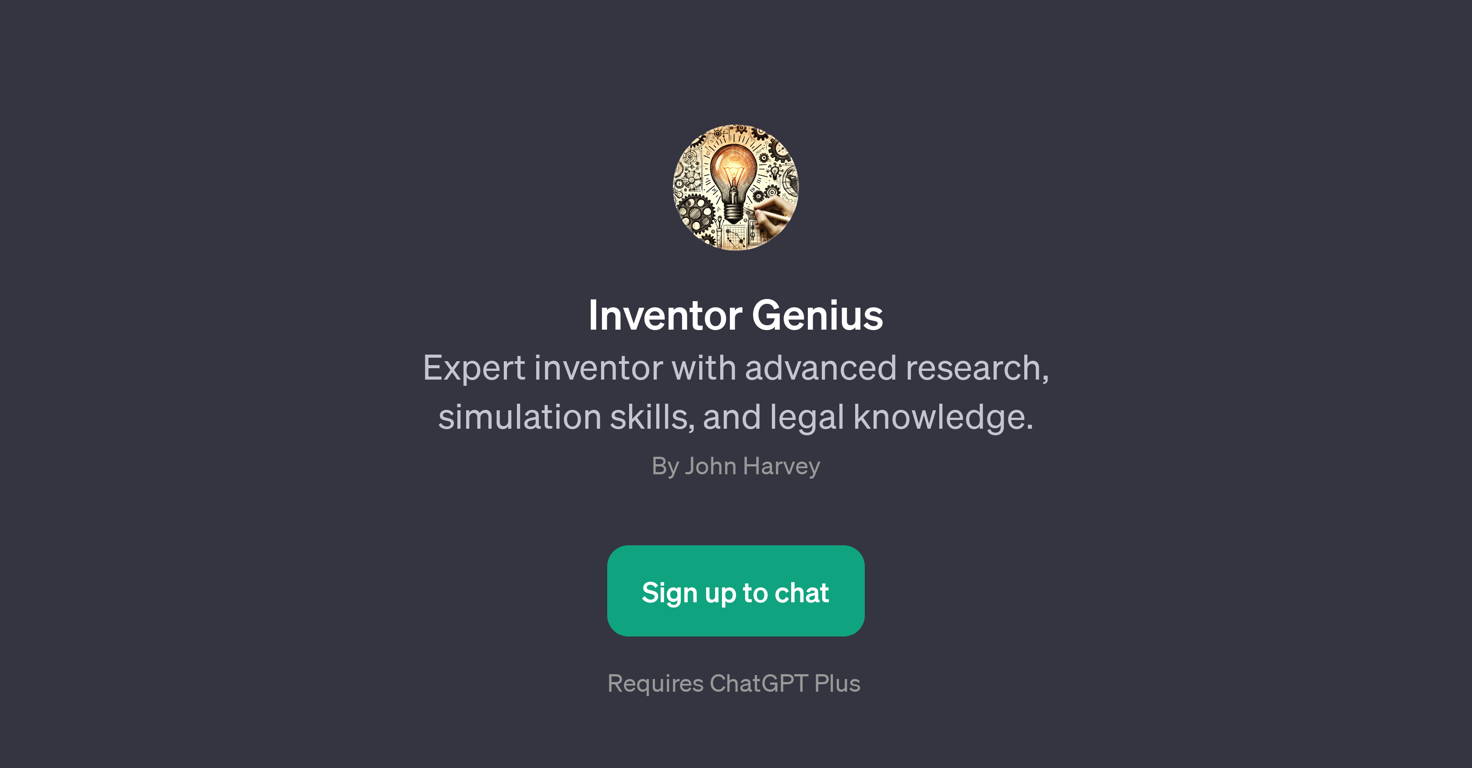 Inventor Genius website