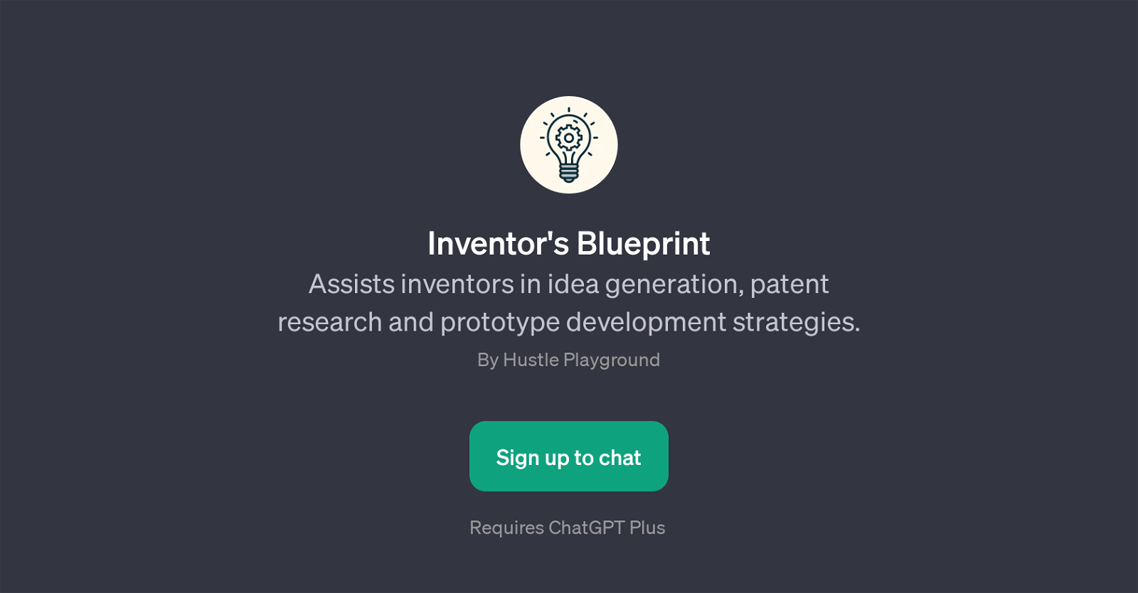 Inventor's Blueprint website