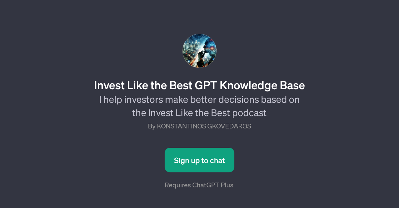 Invest Like the Best GPT Knowledge Base website