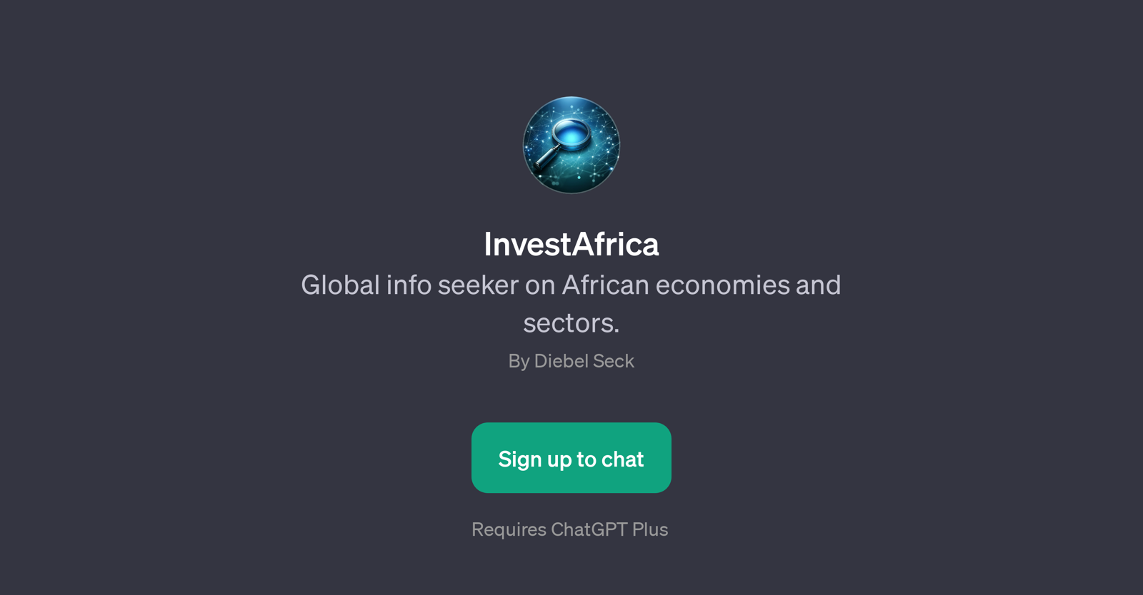 InvestAfrica website