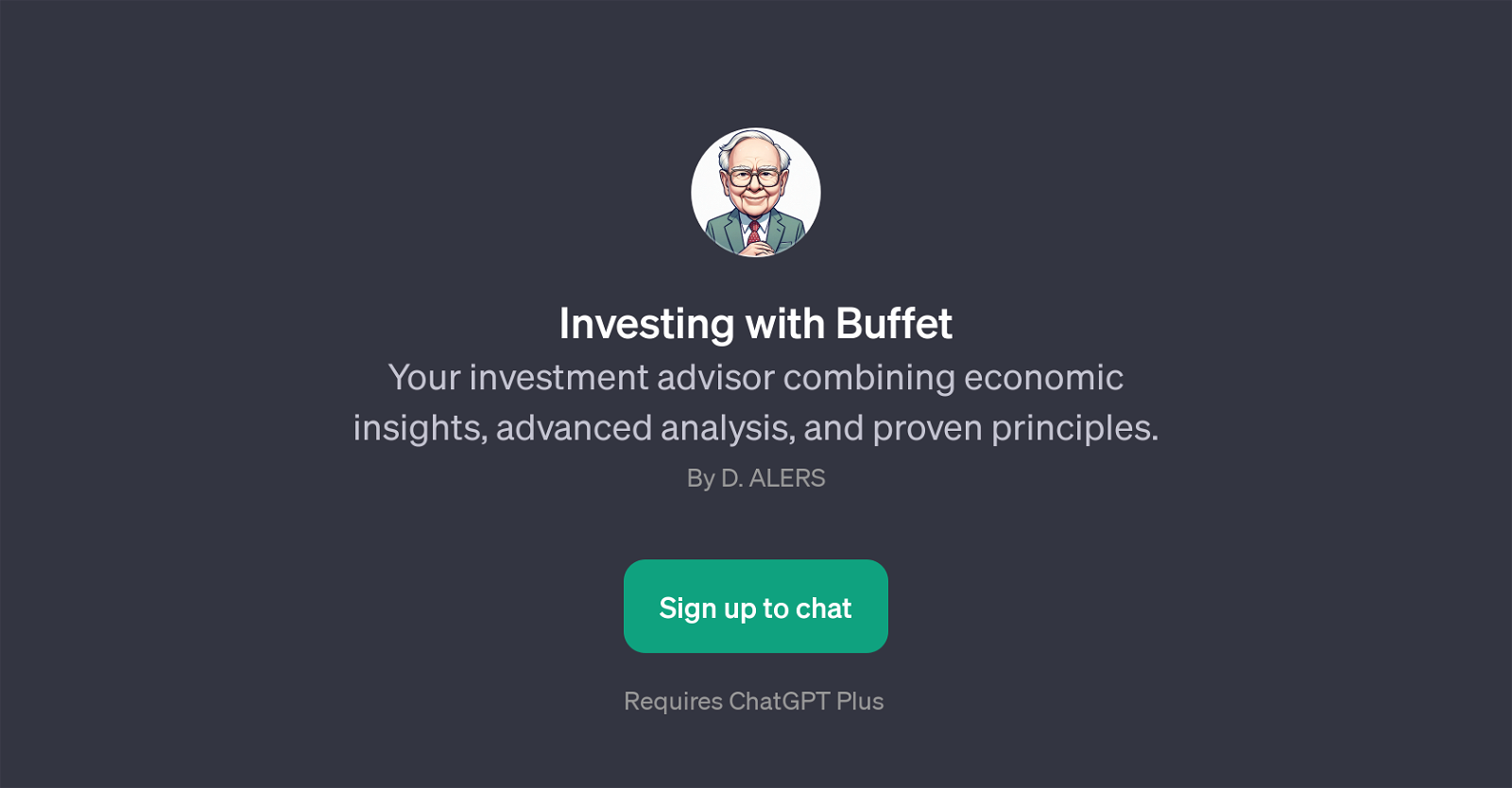 Investing with Buffet website