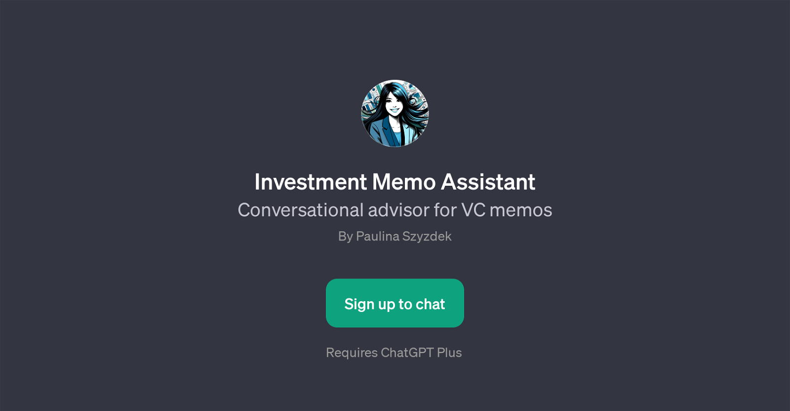 Investment Memo Assistant website