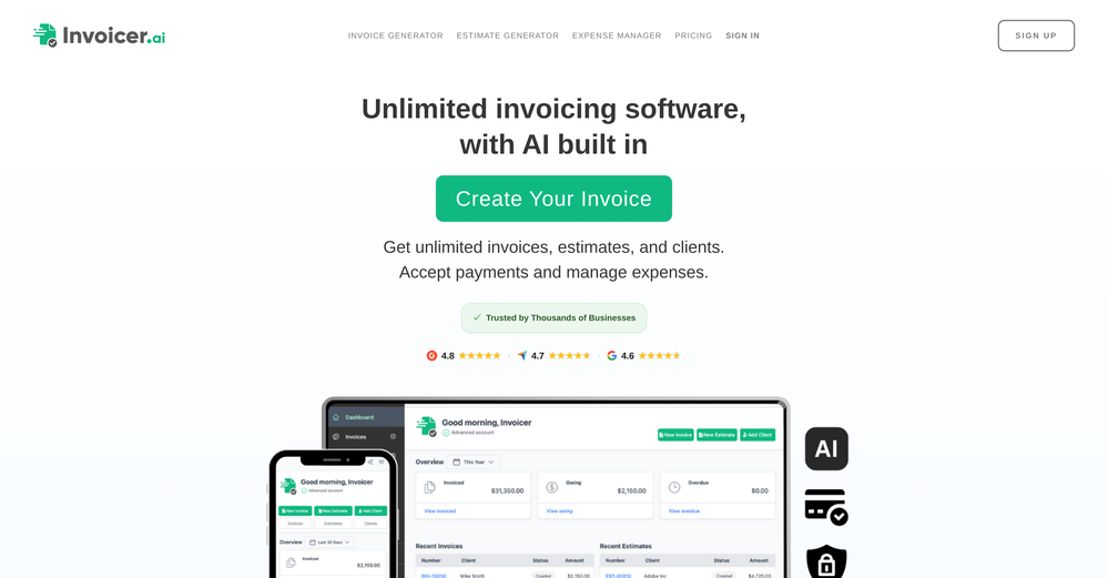 Invoice Analyzer Standard indian insurance - There's An AI For That®