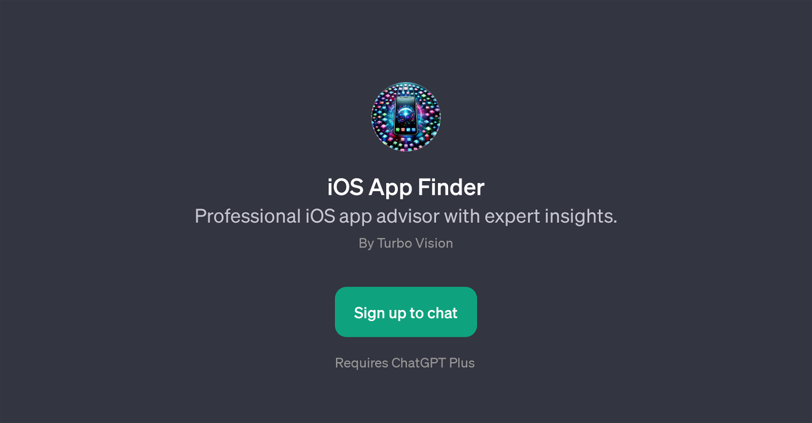 iOS App Finder website